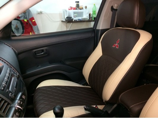 Авточехлы на Mitsubishi Outlander XL Авточехлы на Mitsubishi Outlander XL