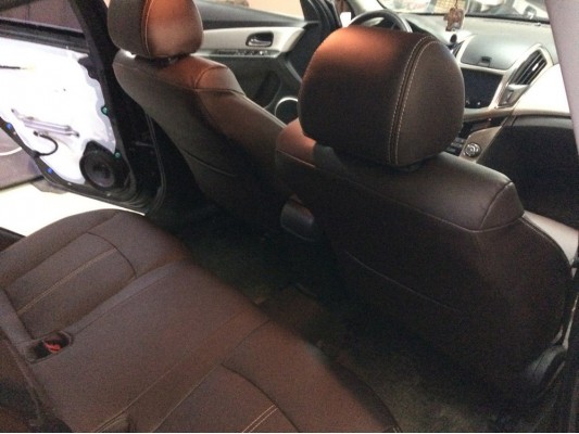 Каркасные авточехлы на Chevrolet Cruze