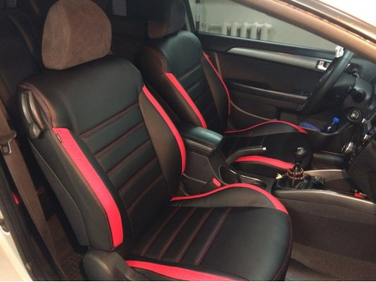 Каркасные авточехлы на KIA Cerato Koup