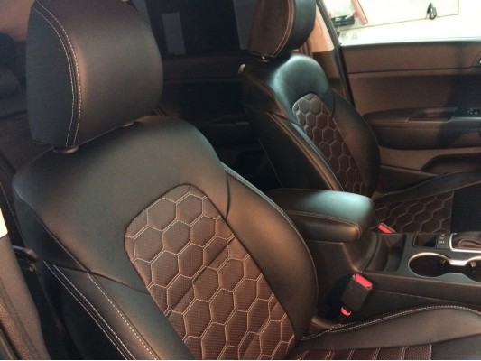 Каркасные авточехлы на KIA Sportage 4