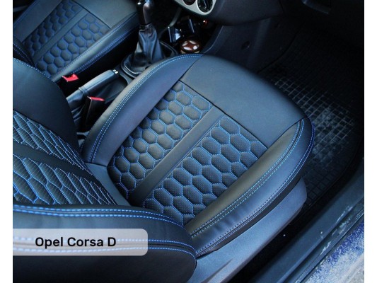 Каркасные авточехлы на Opel Corsa 3D Каркасные авточехлы на Opel Corsa 3D